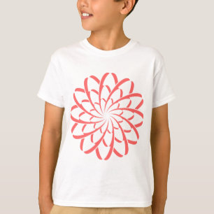 T-shirt Fleur géométrique 02