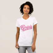 T-shirt Fleur hawaïenne de la mariée (Devant entier)