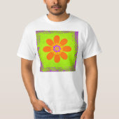 T-shirt Fleur hippie (Devant)