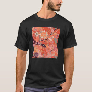 T-shirt Fleur japonaise de fleurs de cerisier rose Sakura
