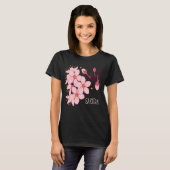 T-shirt Fleur japonaise de fleurs de cerisier Sakura Tree  (Devant entier)