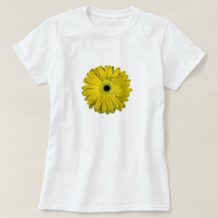 T-shirt Fleur jaune
