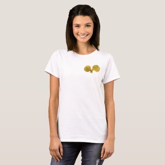 T-shirt fleur joyeuse (Devant entier)