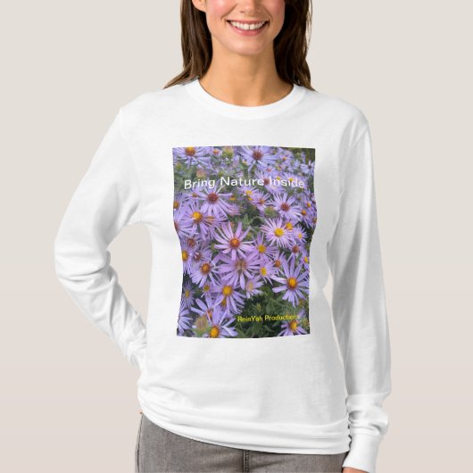 T-shirt Fleur Lilac (Devant)