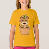 T-shirt Fleur Meerkat (Devant)