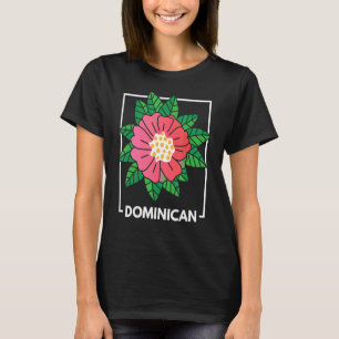 T-shirt Fleur Nationale De République Dominicaine Bayahíbe