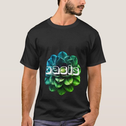 T-shirt fleur oasis (Devant)