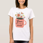 T-shirt Fleur où vous êtes planté (Devant)