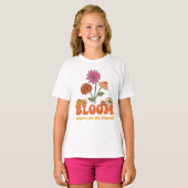T-shirt Fleur Où vous êtes planté (Devant entier)