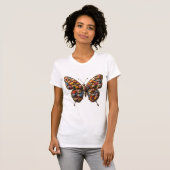 T-shirt Fleur papillon (Devant entier)