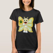T-shirt Fleur papillon (Devant)
