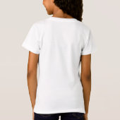 T-Shirt Fleur Pink Script élégant (Dos)