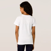 T-Shirt Fleur Pink Script élégant (Dos entier)