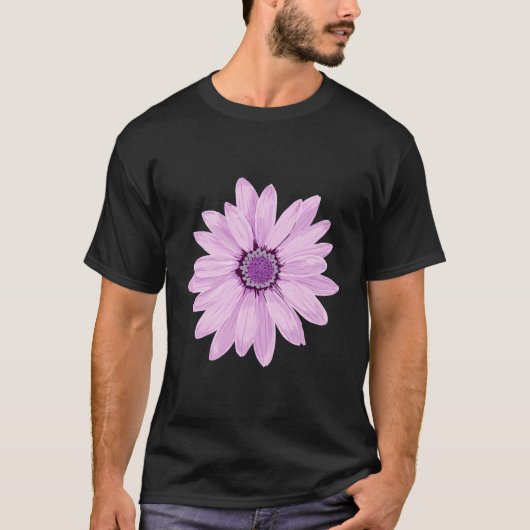 T-shirt Fleur pourpre (Devant)