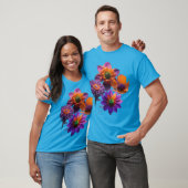 T-shirt Fleur pourpre surréelle (Unisexe)