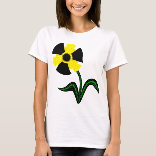 T-shirt Fleur radioactive (Devant)