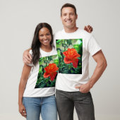 T-shirt Fleur rose de la nature (Unisexe)
