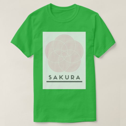 T-shirt Fleur SAKURA (Design devant)