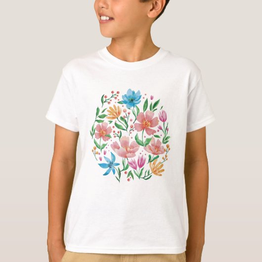 T-shirt Fleur sauvage (Devant)