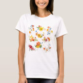 t-shirt fleur sauvage (Devant)