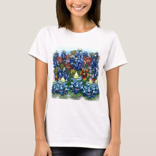 T-shirt Fleur sauvage (Devant)
