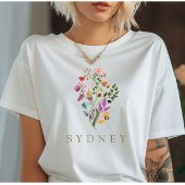 T-shirt Fleur sauvage