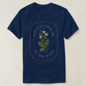 T-shirt Fleur sauvage (Design devant)
