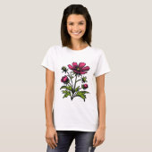 T-shirt Fleur sauvage (Devant entier)
