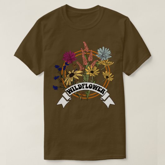 T-shirt Fleur sauvage (Design devant)