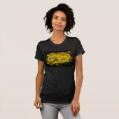 T-shirt Fleur sauvage jaune (Devant entier)