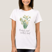 T-shirt Fleur sauvage Narcissus (Devant)
