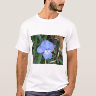 T-shirt Fleur sauvage Oiseaux-Pied Violet IV sources therm