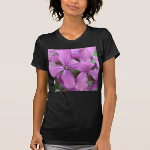 T-shirt Fleur sauvage violette
