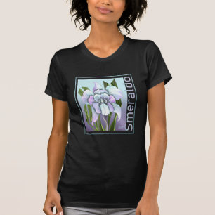 T-shirt Fleur Smeraldo