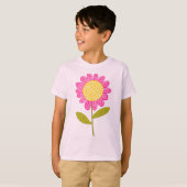T-shirt Fleur stylisée (Devant entier)