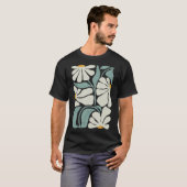 T-shirt Fleur subtile Kamala Harris Boho esthétique (Devant entier)