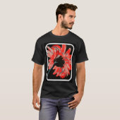 T-shirt Fleur timide (Devant entier)