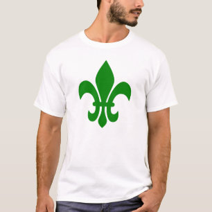 T-shirt Fleur verte de Lis