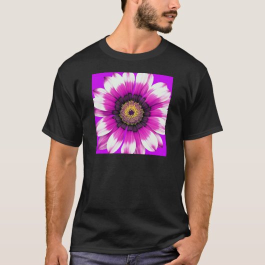 T-shirt Fleur violette (Devant)