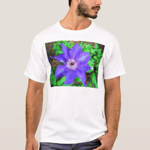 T-shirt Fleur violette Clematis