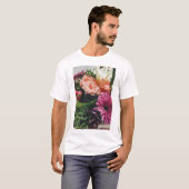 T-shirt fleurie unisexe graphique (Devant entier)