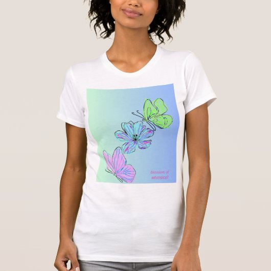 T-shirt fleurir (Devant)