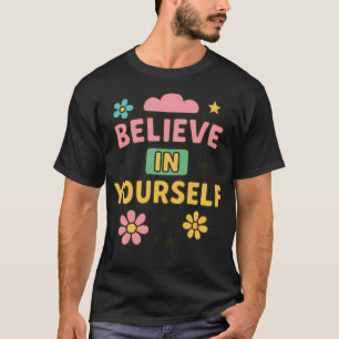 T-shirt Fleurir dans la croyance