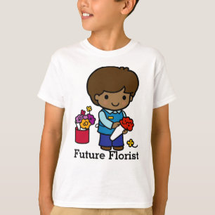T-shirt Fleuriste aux fleurs