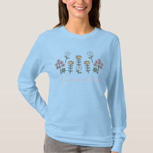 T-shirt Fleurs