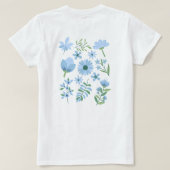 T-shirt Fleurs (Design dos)