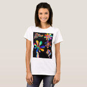 T-SHIRT FLEURS (Devant entier)