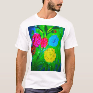 T-shirt Fleurs