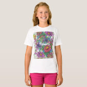 T-shirt Fleurs (Devant entier)