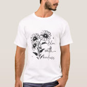 T-shirt fleurs (Devant)